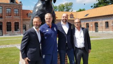 Bielsa, presentado en Lille.