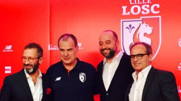 Bielsa, presentado en Lille.