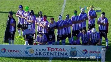 Batman, Spiderman y el Increíble Hulk, entre los personajes que salieron a jugar.