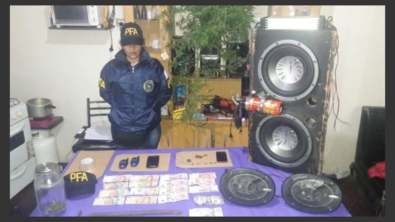 El megaoperativo fue en las primeras horas del día.