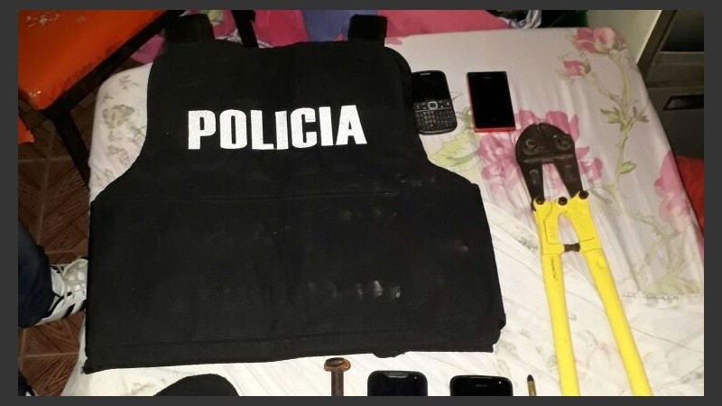 El megaoperativo fue en las primeras horas del día.