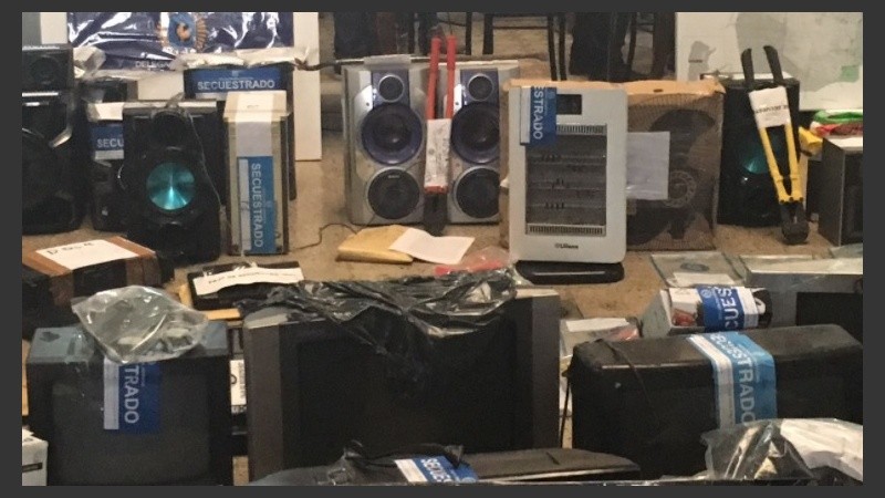 El megaoperativo fue en las primeras horas del día.