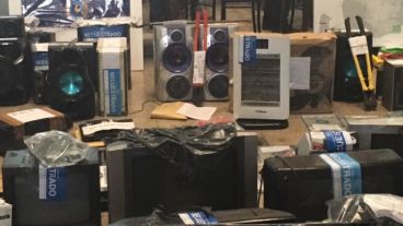 El megaoperativo fue en las primeras horas del día.