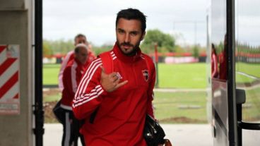 Nacho no podrá ser titular, pero igual sigue concentrado.