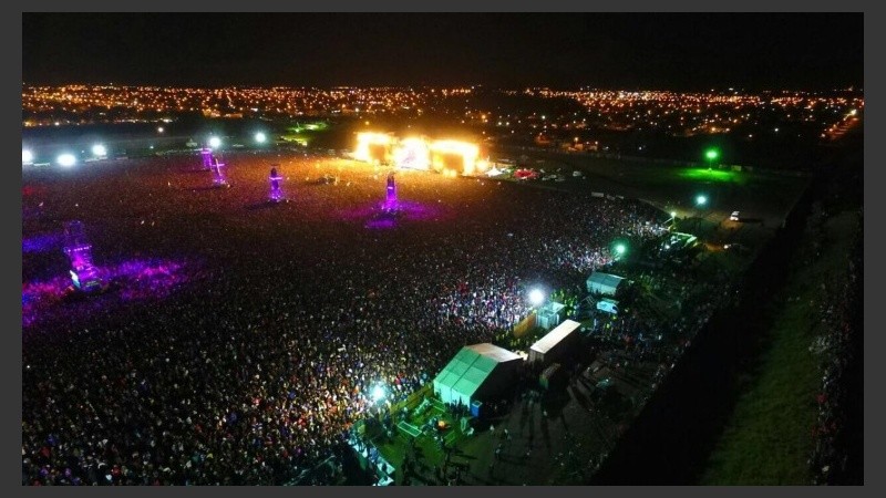 El 11 de marzo del año pasado, el Indio dio un show para más de 250 mil personas.