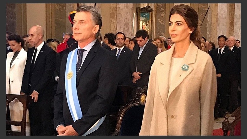 El presidente no la pasó bien en el Tedeum porteño.
