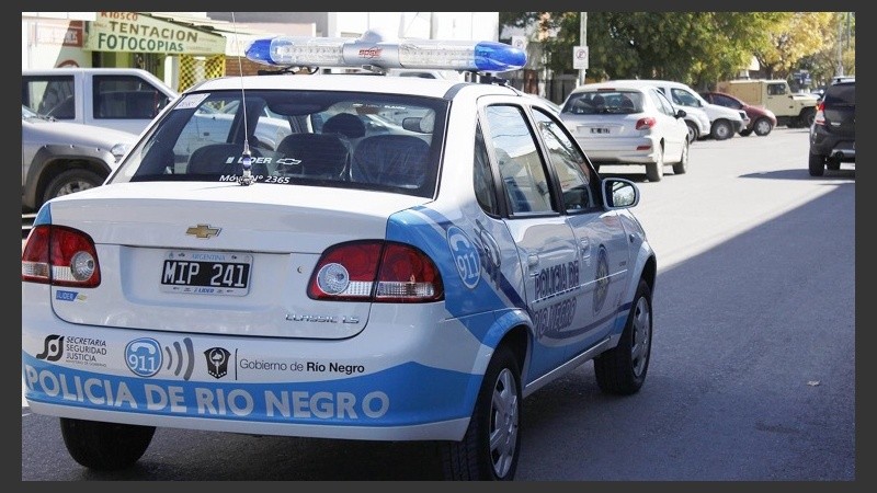 La Policía de Río Negro encontró el cuerpo congelado del nene. 