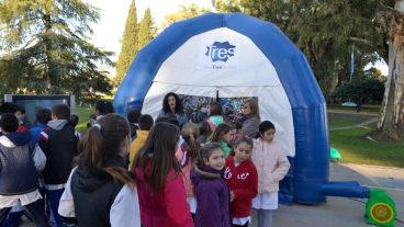 Postales del paso de Cultura Más Vos en Bombal.