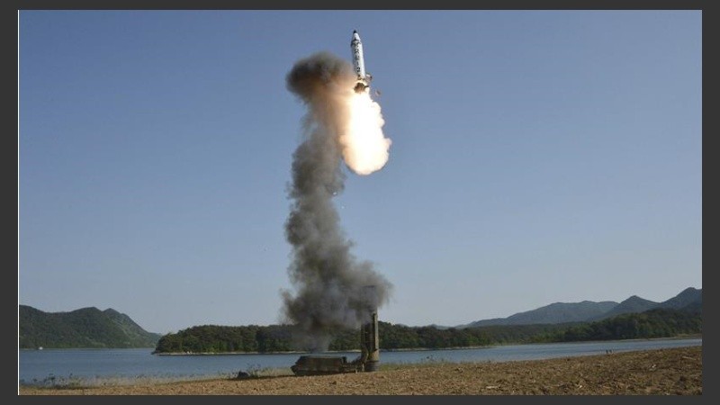 Vista del lanzamiento del 21 de mayo. 