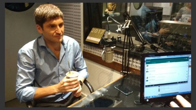 Pullaro visitó Mesa Política, por El Tres. 