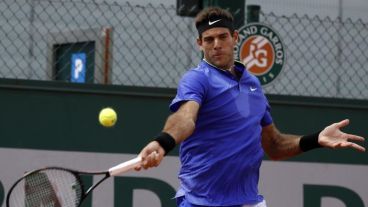 Del Potro volvió con todo a Roland Garros.