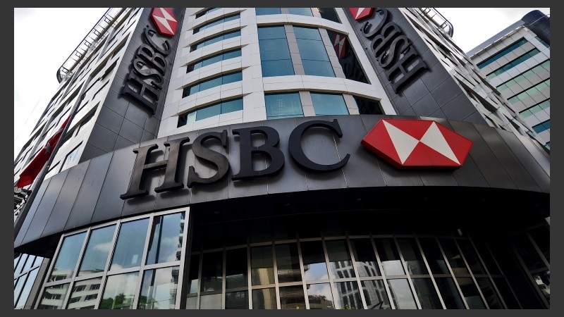 El HSBC anunció el cierre de cinco sucursales. 