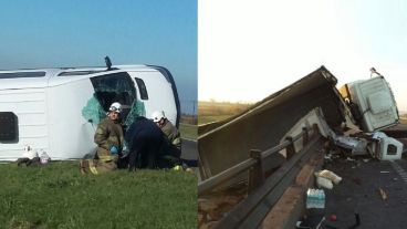 Los hechos más graves fueron en las rutas a Córdoba y a Capital Federal.