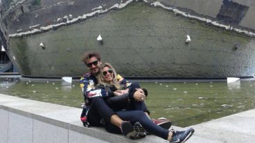 Cintia y Paco. Él diseña y ella se encarga de los números.