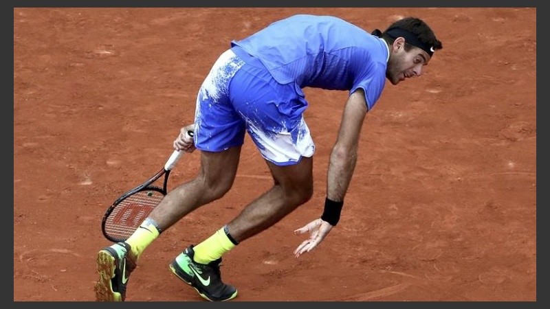 Delpo mordió el polvo en Roland Garros ante Murray. 