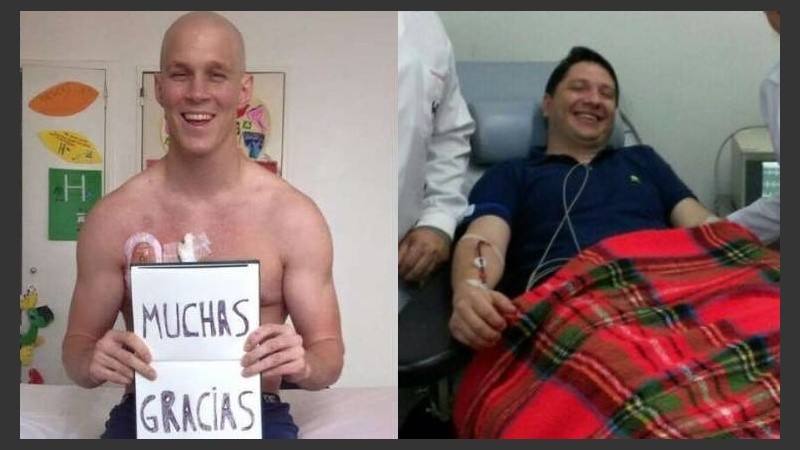 Lisandro y Anderson, unidos para siempre.