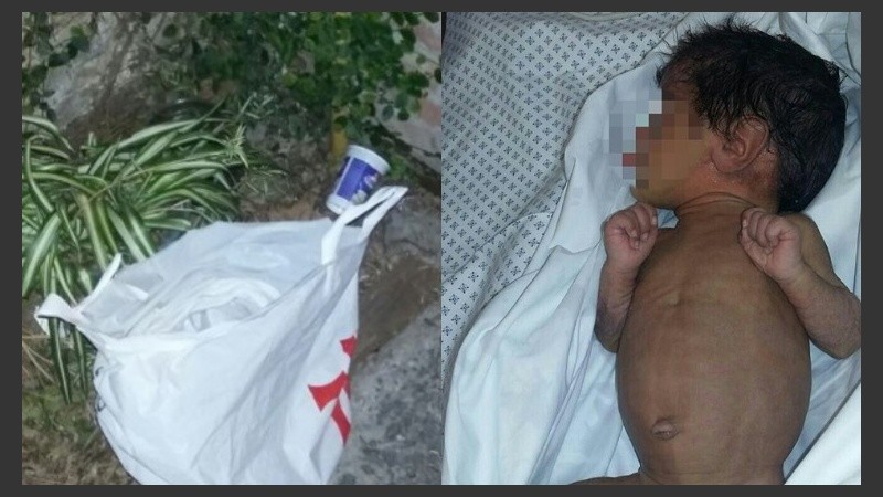 El bebé nació prematuro y pesó dos kilos, según los primeros estudios médicos.