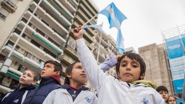 El Monumento se colmará otra vez de guardapolvos y banderas.