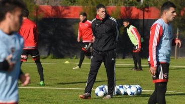 Vojvoda dirige el entrenamiento.