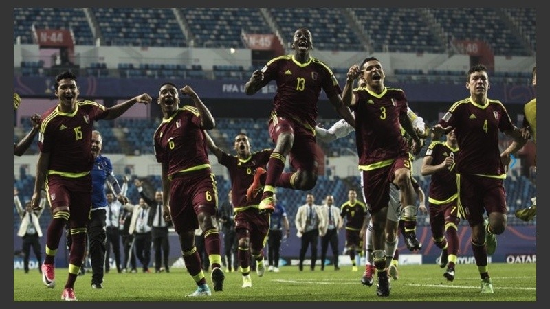 Venezuela explota de alegría.