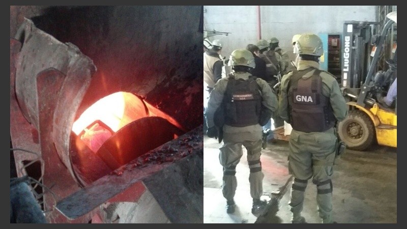 El operativo fue realizado por fuerzas federales de seguridad.