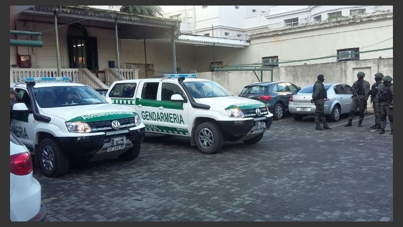 La droga fue transportada desde los Tribunales Federales de Rosario.