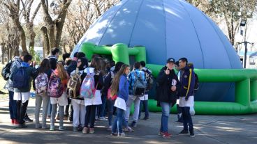 Postales del paso de Cultura Más Vos por Andino.