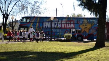 Postales del paso de Cultura Más Vos por Andino.