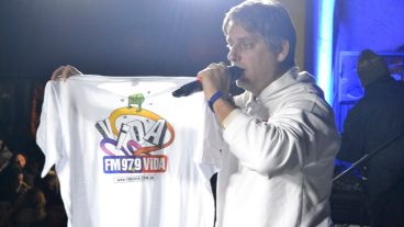 Sebastián Oneto animó los recitales.