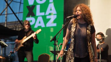 Patricia Sosa emocionó a todos con su voz.