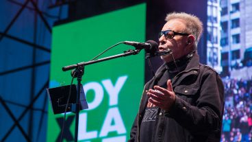 León Gieco dijo presente.