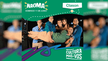 Cultura Más Vos llega a Clason.