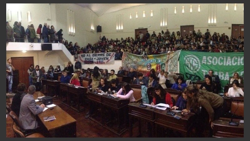 La audiencia se desarrolló este lunes en el Concejo.