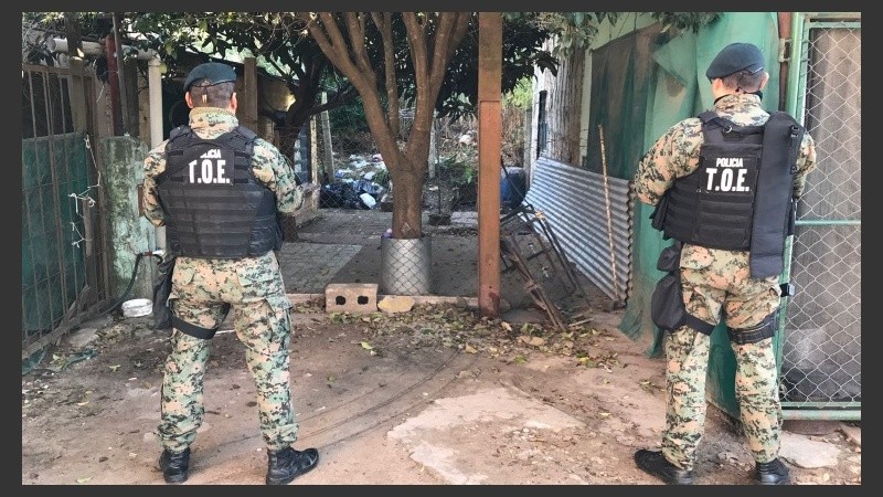 El arma fue hallada este martes en un rastrillaje.