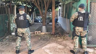 El arma fue hallada este martes en un rastrillaje.