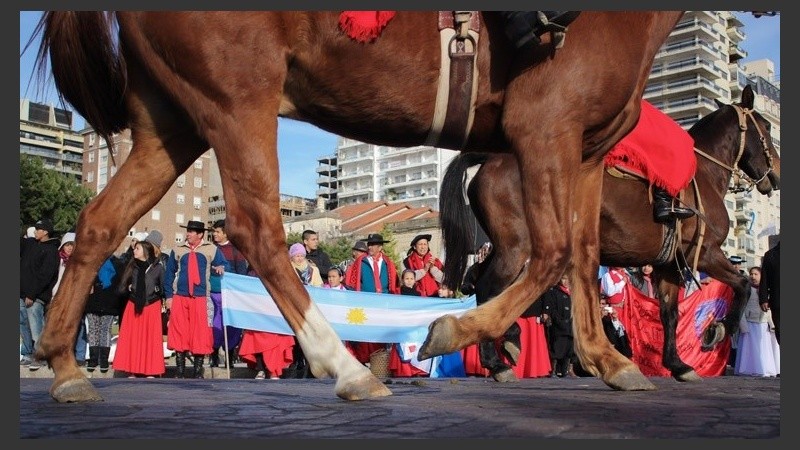 Los actos del martes próximo se realizarán en el parque nacional a la Bandera.