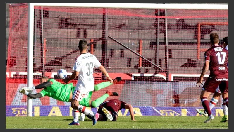 El cabezazo de Braghieri le arrebató dos puntos que el Rojinegro tenía en el bolsillo.