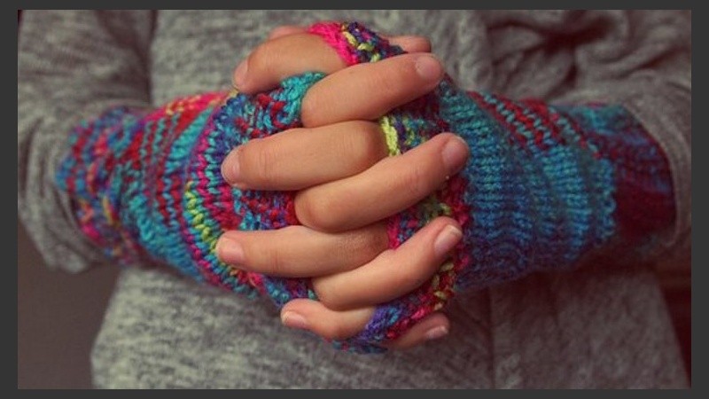 Mitones, ideales para calentar las manos y no perder movilidad de dedos.