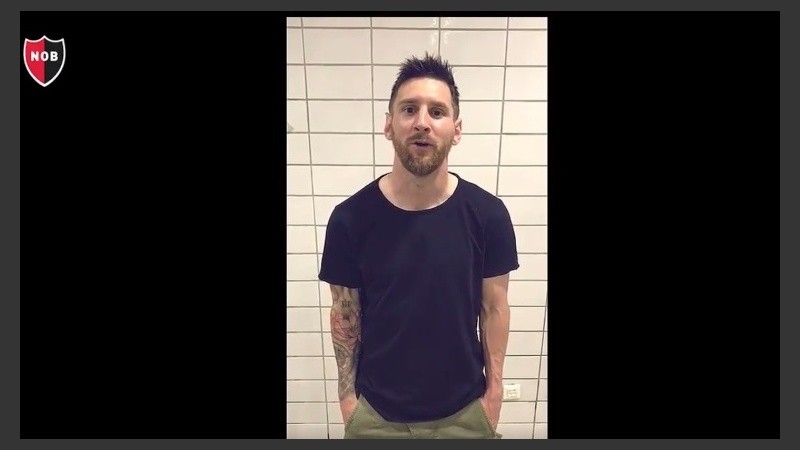 El mensaje de Leo a Malvinas. 