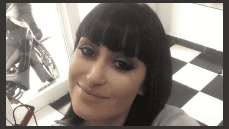 La mediática vedette posó para sus seguidores de Instagram.