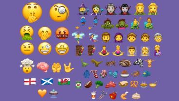 Este es la lista de nuevos emoticones.