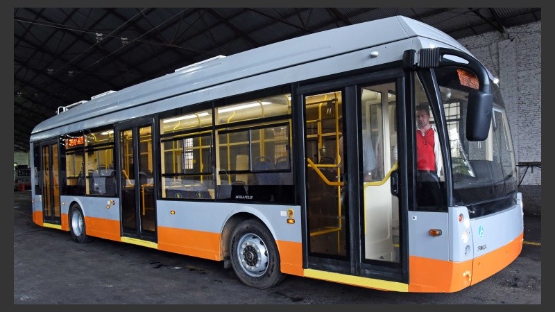 Todo casi listo para el estreno de los troles de la línea Q. 