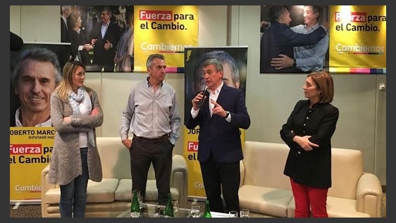 Boasso y su lista. En Santa Fe habrá internas dentro de Cambiemos.