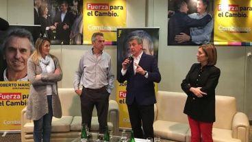 Boasso y su lista. En Santa Fe habrá internas dentro de Cambiemos.