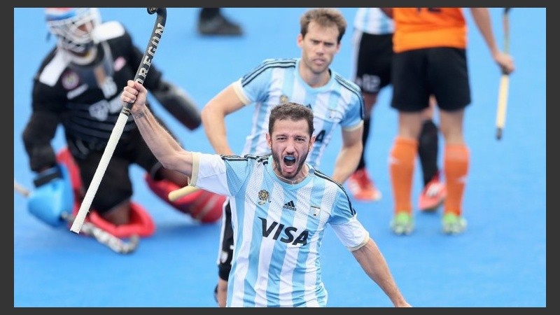 El rosarino Manu Brunet metió a Argentina en otra final. 