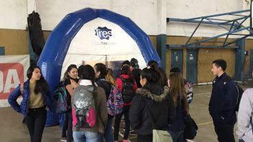 Postales del paso de Cultura Más Vos por Cañada de Gómez.