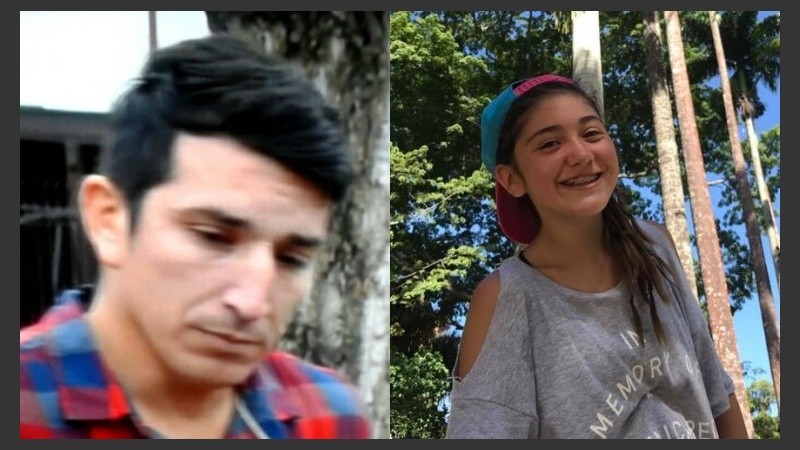 Jorge Zapata y una foto de su hija Valentina, fallecida en el siniestro.