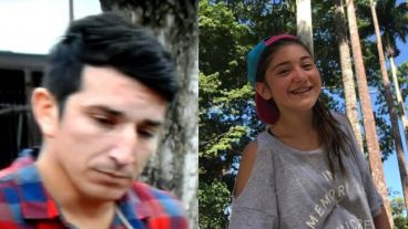 Jorge Zapata y una foto de su hija Valentina, fallecida en el siniestro.