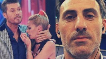 La pareja estuvo cara a cara por primera vez en un set de televisión en "ShowMatch".