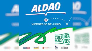 Cultura Más Vos llega a Aldao.